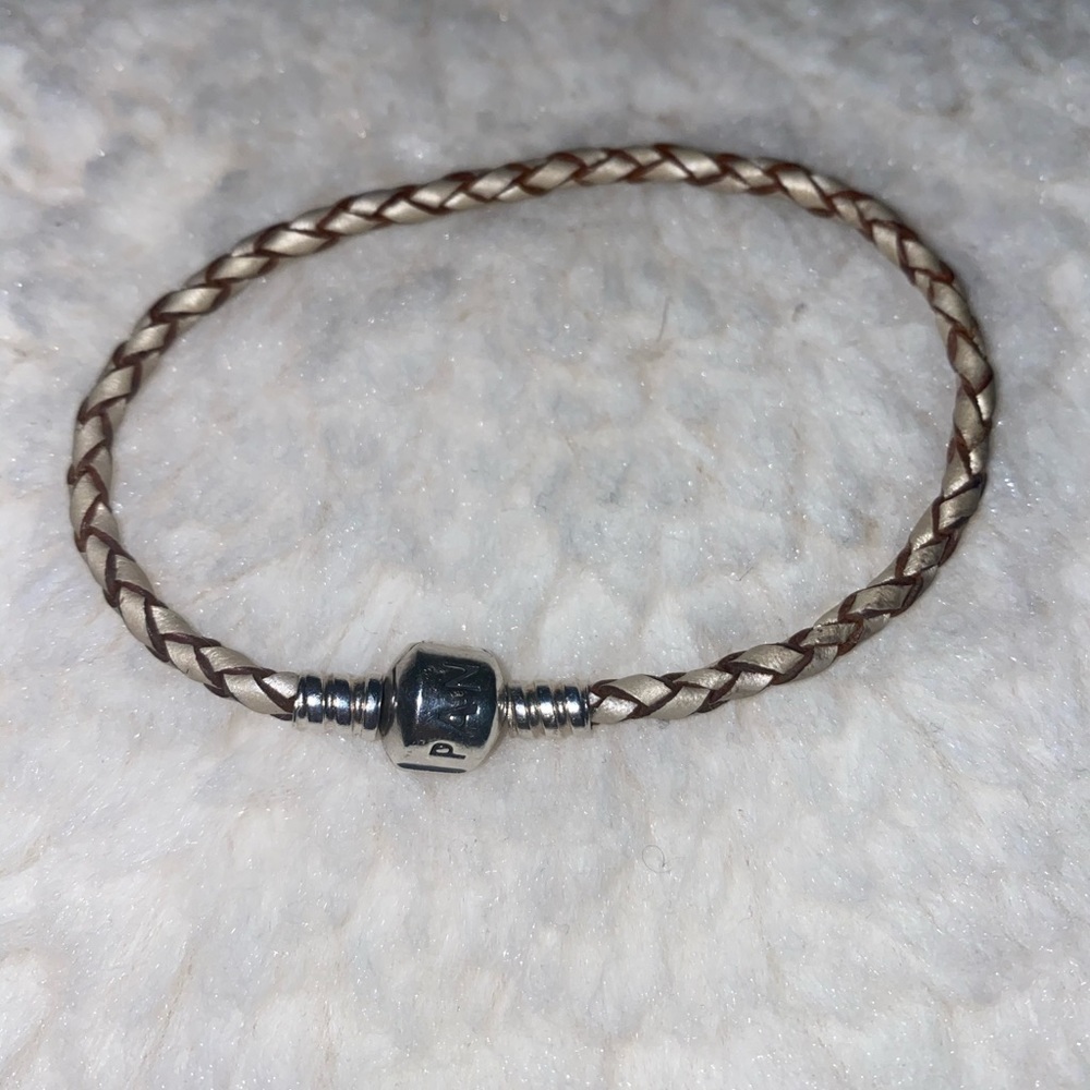 Pandora Leather Charm Bracelet